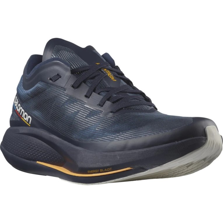 Navy Salomon Phantasm Men's Running Shoes | IE AK8763